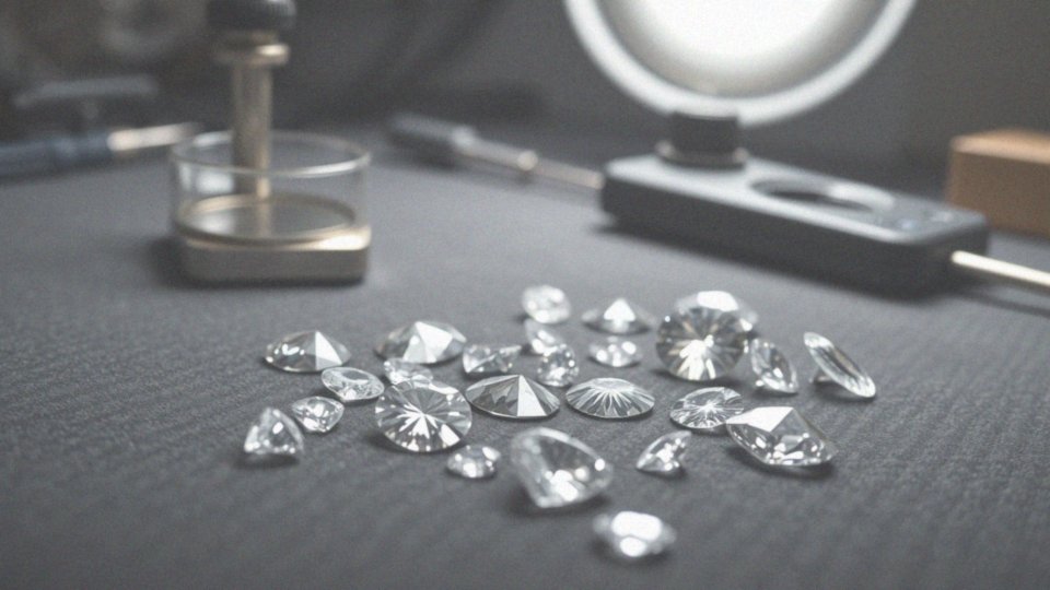 Jakie są kluczowe kryteria oceny diamentów i brylantów?