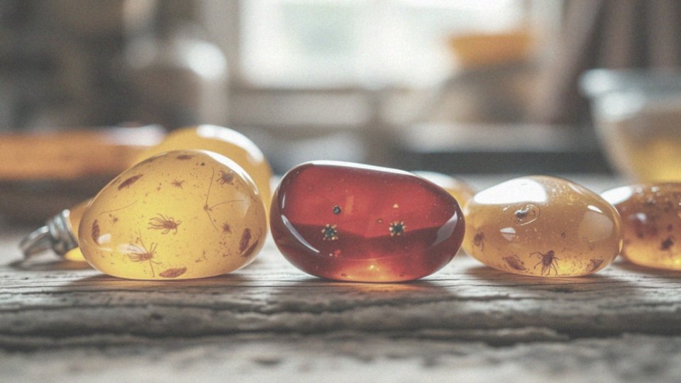 Co wyróżnia bursztyn w biżuterii jako naturalny kamień?
