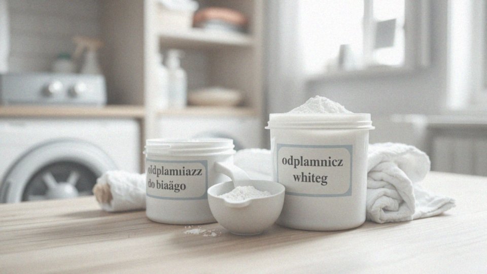 Jakie składniki czynne są w odplamiaczu do białego?