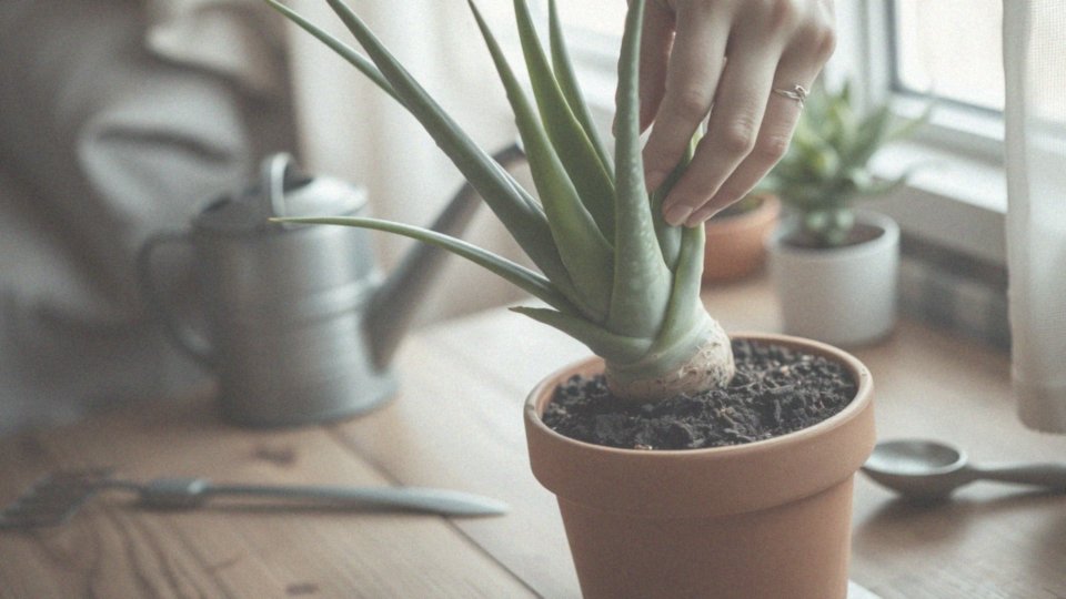 Jak często przesadzać aloes?