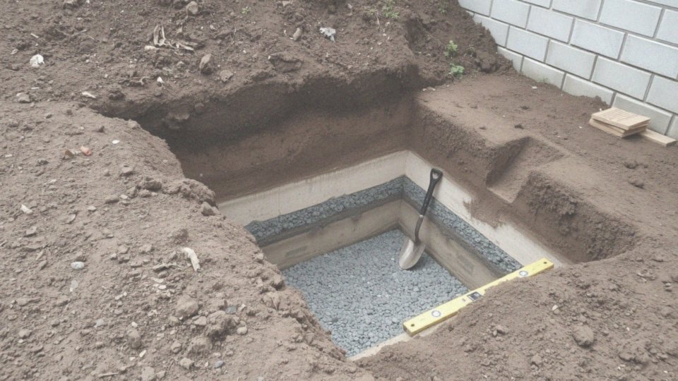 Jak przygotować teren pod fundament murka oporowego?