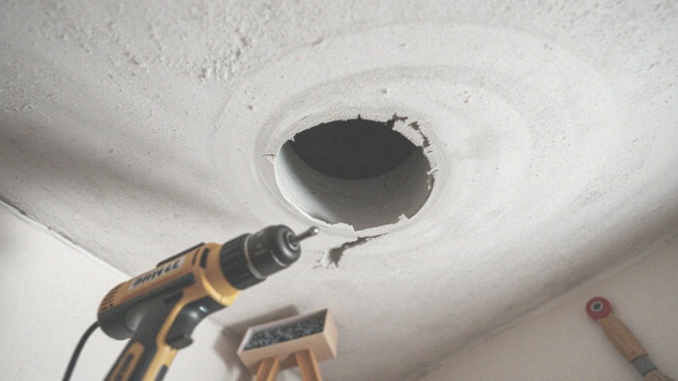 Jak zamocować elementy do sufitu betonowego?