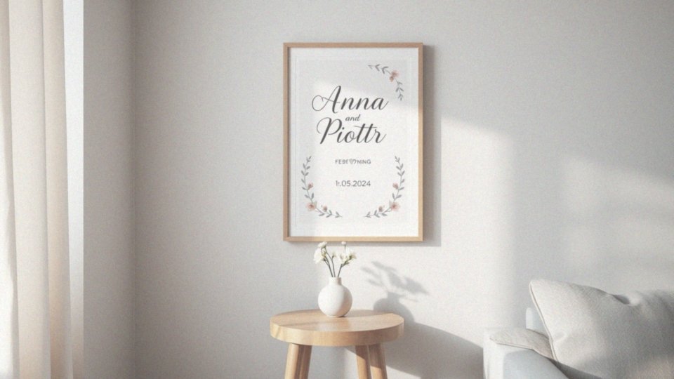 Dlaczego personalizowany plakat jest dobrym pomysłem na prezent?