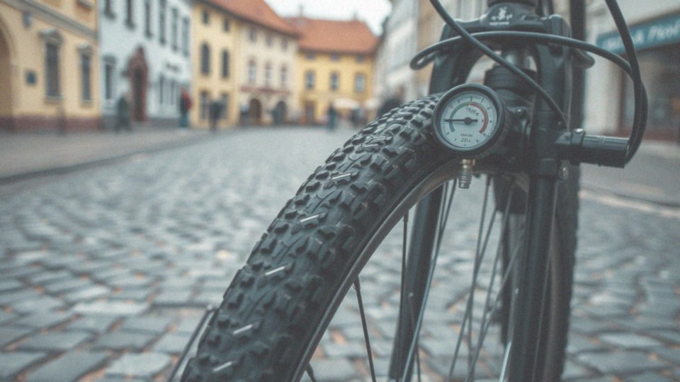 W jaki sposób dostosować ciśnienie do wagi rowerzysty?