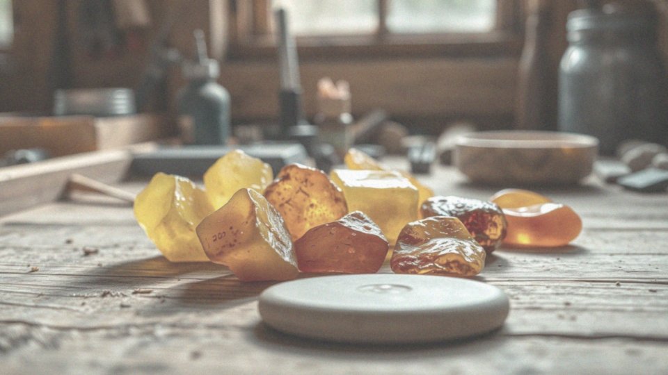 Jakie zastosowanie mają magnesy ceramiczne w testach bursztynu?