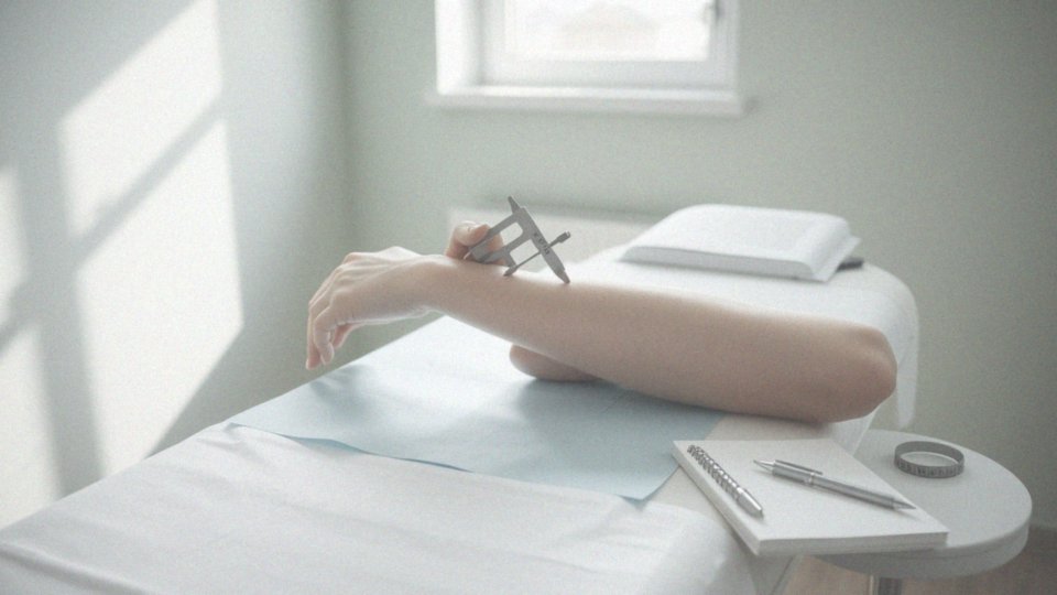 Jak przeprowadza się pomiar grubości fałdów skórno-tłuszczowych?