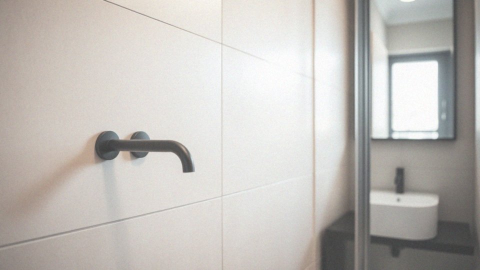 Jakie style architektoniczne pasują do beżowej łazienki z czarnymi dodatkami?