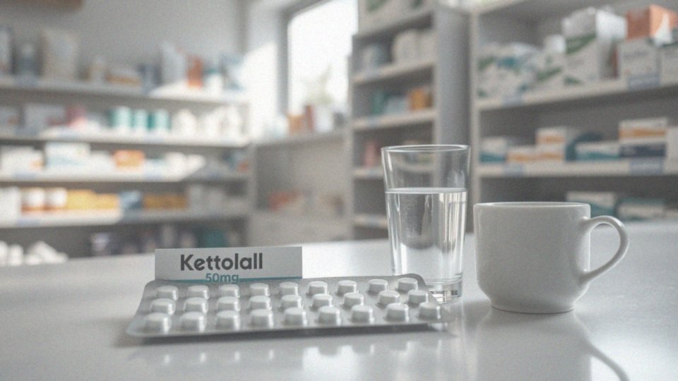 Jakie są efekty działania Ketonalu 50 mg?