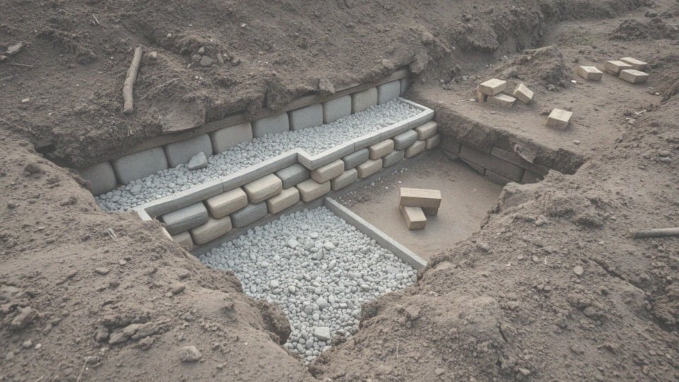 Fundament pod murek oporowy – kluczowe aspekty budowy i projektowania